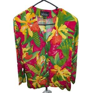 Vintage Karen Kane Sz 10 2Pc Set Shirt and Skirt